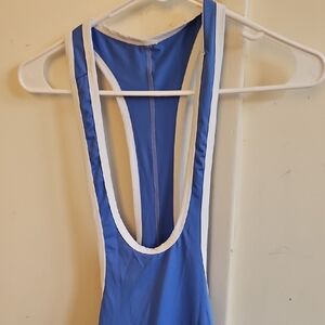 Blue And White Singlet (Small)
